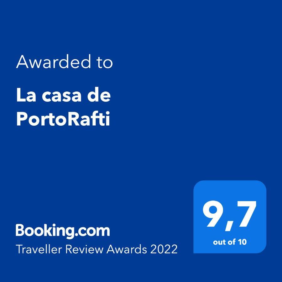 La Casa De Portorafti Villa Porto Rafti Bagian luar foto